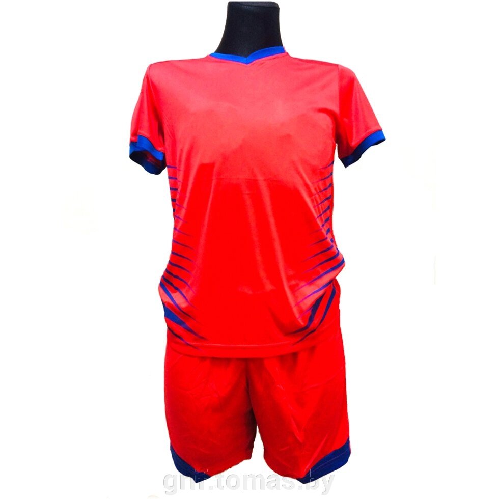 Форма футбольная детская (красный/синий) (арт. LD5108-R) от компании Интернет-магазин товаров для спорта и туризма ГРИФ-СПОРТ - фото 1