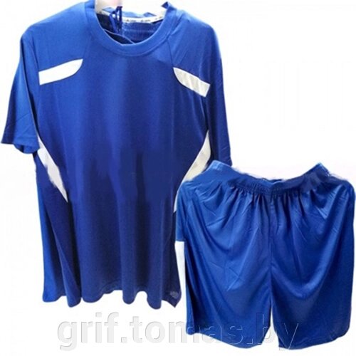Форма волейбольная мужская (синий/белый) (арт. LD5013-BL) от компании Интернет-магазин товаров для спорта и туризма ГРИФ-СПОРТ - фото 1
