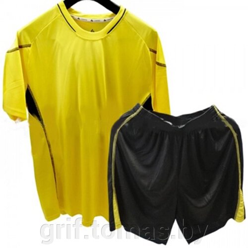 Форма волейбольная мужская (желтый/черный) (арт. LD5012-Y) от компании Интернет-магазин товаров для спорта и туризма ГРИФ-СПОРТ - фото 1