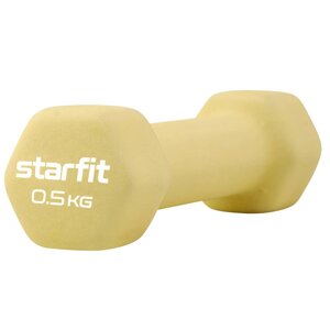 Гантели неопреновые Starfit 0.5 кг (пара) (арт. DB-201-0,5-YP)