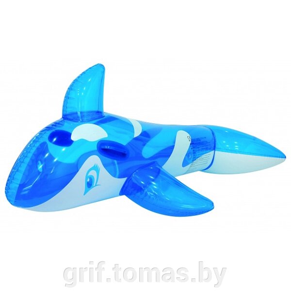 Игрушка надувная для плавания Jilong Transparent Whale (арт. JL037233NPF) от компании Интернет-магазин товаров для спорта и туризма ГРИФ-СПОРТ - фото 1