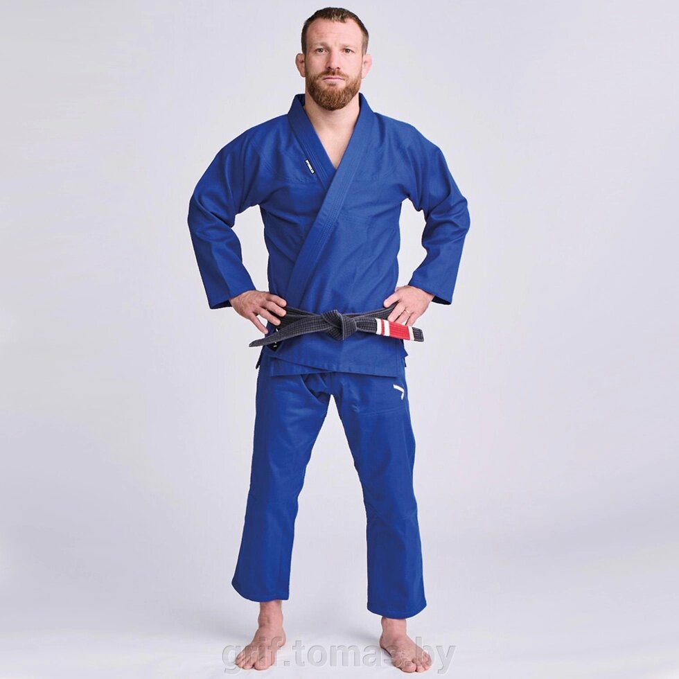 Кимоно для джиу-джитсу Ippon Gear Rookie 350 г (60% хлопок, 40% полиэстер) (арт. BJJI350B) от компании Интернет-магазин товаров для спорта и туризма ГРИФ-СПОРТ - фото 1