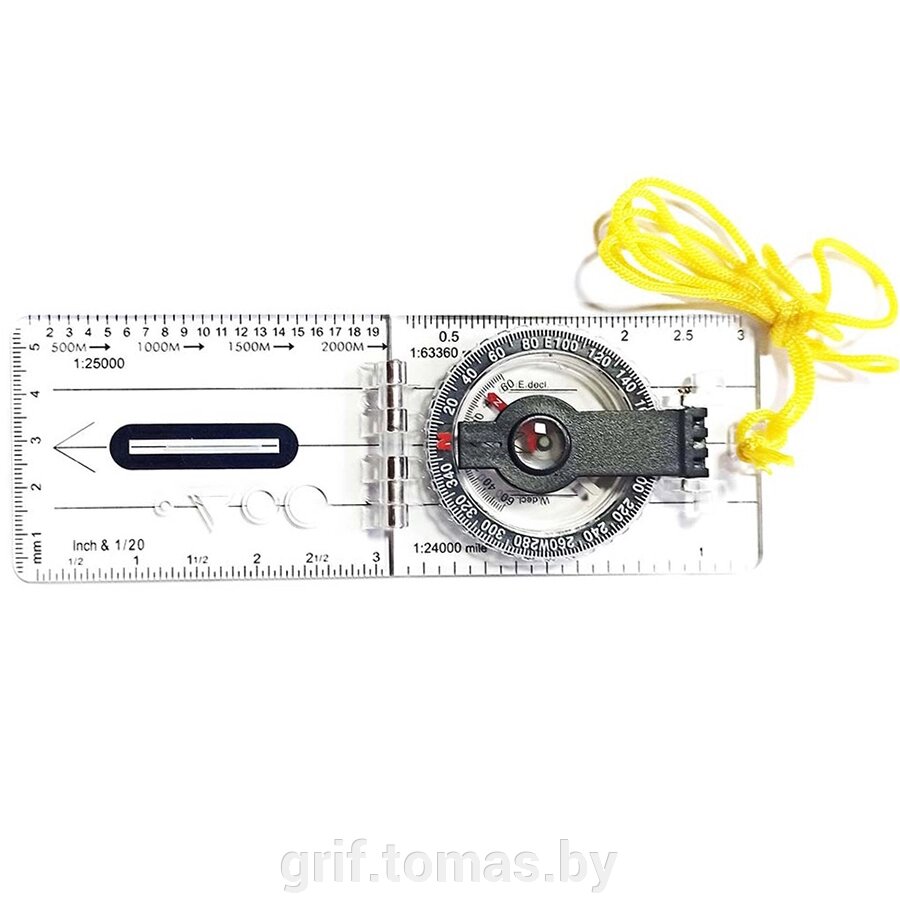 Компас туристический (арт. KO-402) от компании Интернет-магазин товаров для спорта и туризма ГРИФ-СПОРТ - фото 1