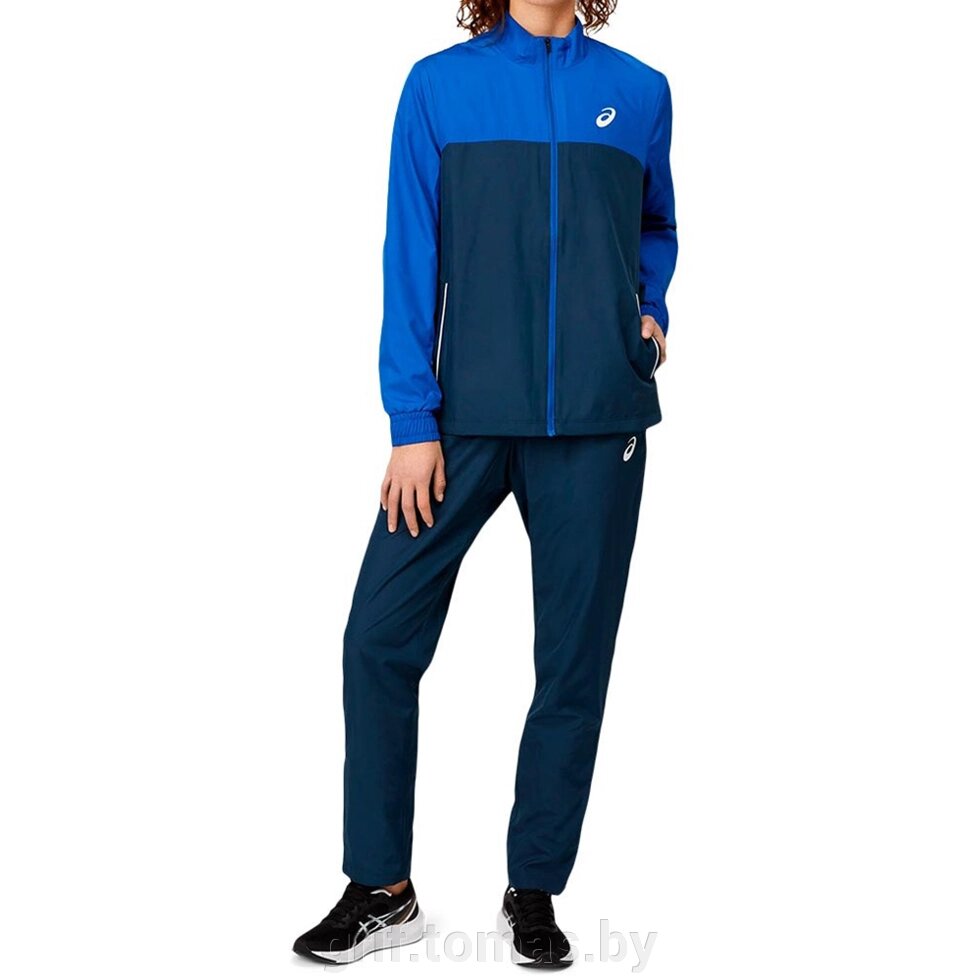 Костюм спортивный женский Asics Match Suit (синий/темно-синий) (арт. 2032C152-400) от компании Интернет-магазин товаров для спорта и туризма ГРИФ-СПОРТ - фото 1