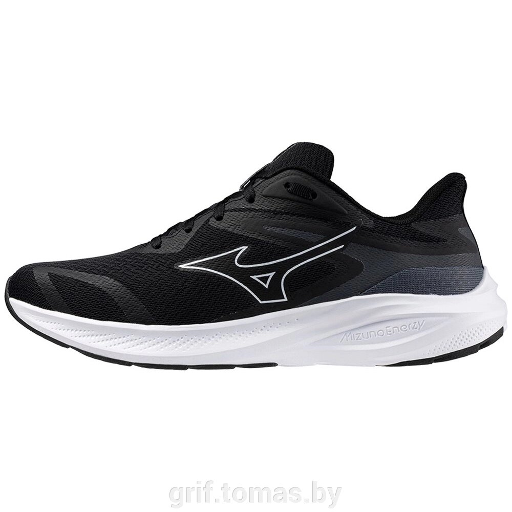 Кроссовки беговые мужские Mizuno Energy Runnerz (черный/белый)  (арт. K1GA241001) от компании Интернет-магазин товаров для спорта и туризма ГРИФ-СПОРТ - фото 1