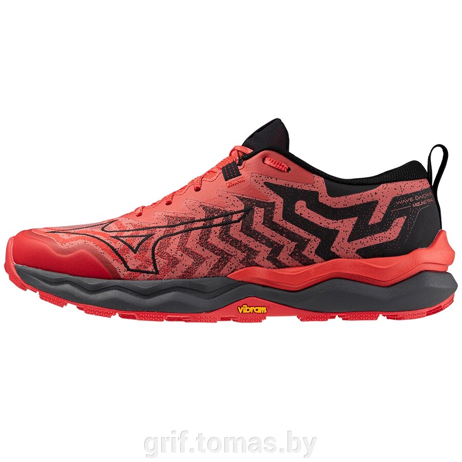 Кроссовки беговые мужские Mizuno Wave Daichi 8 (красный)  (арт. J1GJ247101) от компании Интернет-магазин товаров для спорта и туризма ГРИФ-СПОРТ - фото 1