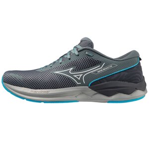 Кроссовки беговые мужские Mizuno Wave Revolt 3 (черный/синий) (арт. J1GC238151)