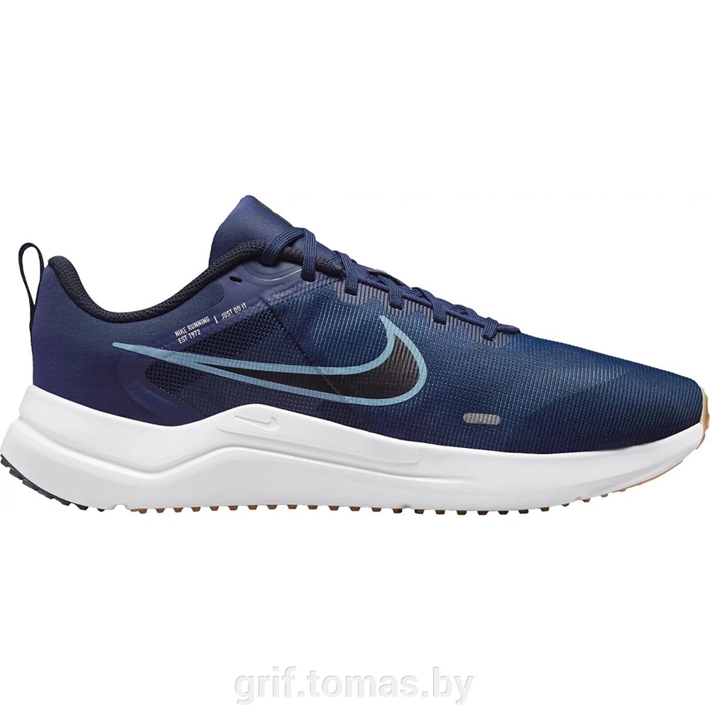 Кроссовки беговые мужские Nike Downshifter 12 (синий) (арт. DD9293-400) от компании Интернет-магазин товаров для спорта и туризма ГРИФ-СПОРТ - фото 1