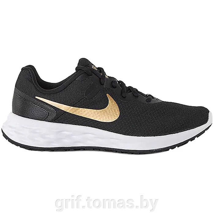 Кроссовки беговые мужские Nike Revolution 6 NN (черный) (арт. DC3728-002) от компании Интернет-магазин товаров для спорта и туризма ГРИФ-СПОРТ - фото 1