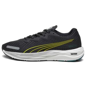 Кроссовки беговые мужские Puma Velocity Nitro 2 GTX (черный/желтый) (арт. 37750704)