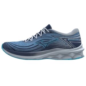 Кроссовки беговые женские Mizuno Skyrise 5 (синий/серый) (арт. J1GD240971)