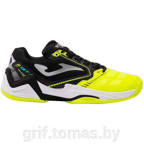Кроссовки теннисные мужские Joma T. Set (желтый/черный) (арт. TSETS2301T)