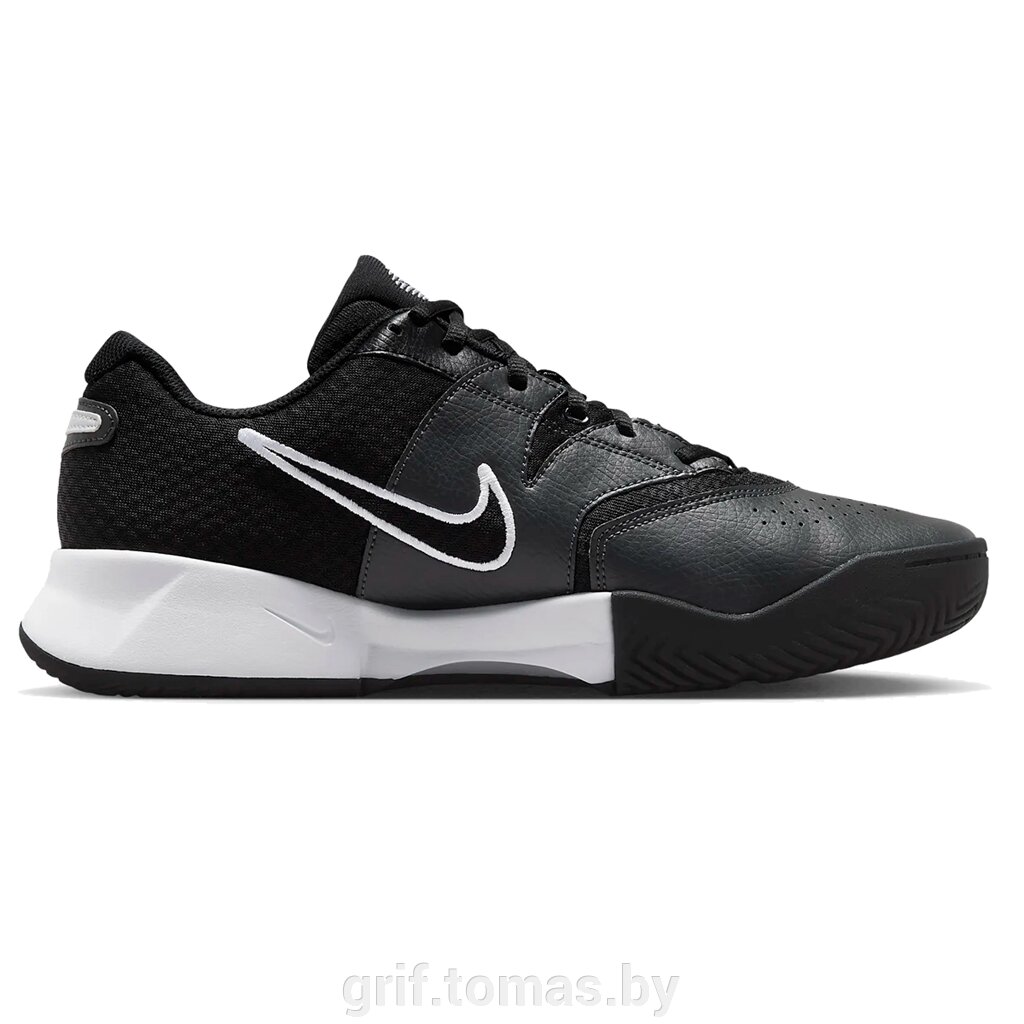 Кроссовки теннисные мужские Nike Court Lite 4 HC (черный)  (арт. FD6574-001) от компании Интернет-магазин товаров для спорта и туризма ГРИФ-СПОРТ - фото 1