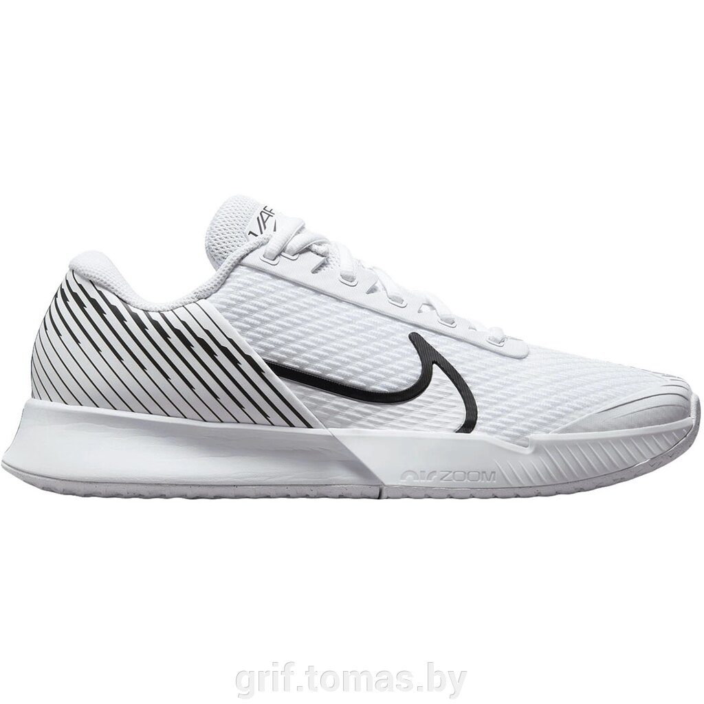 Кроссовки теннисные мужские Nike Zoom Vapor Pro 2 HC (белый/черный)  (арт. DR6191-101) от компании Интернет-магазин товаров для спорта и туризма ГРИФ-СПОРТ - фото 1