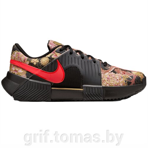 Кроссовки теннисные женские Nike Zoom GP Challenge 1 Osaka Premium Clay (черный/мультиколор) (арт. FN4773-001)