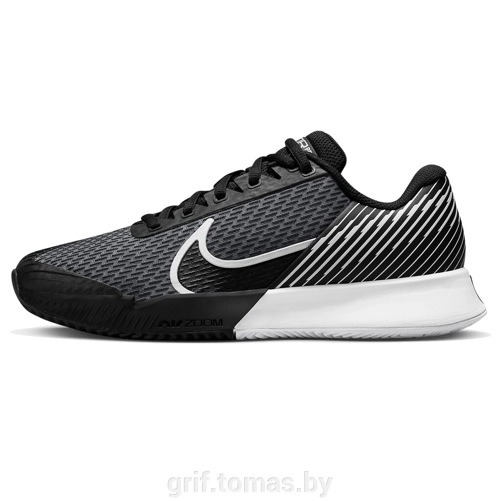 Кроссовки теннисные женские Nike Zoom Vapor Pro 2 Clay (черный/белый)  (арт. DV2024-001) от компании Интернет-магазин товаров для спорта и туризма ГРИФ-СПОРТ - фото 1