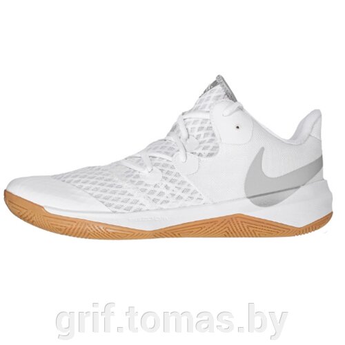 Кроссовки волейбольные мужские Nike Zoom HyperSpeed Court (белый) (арт. DJ4476-100)