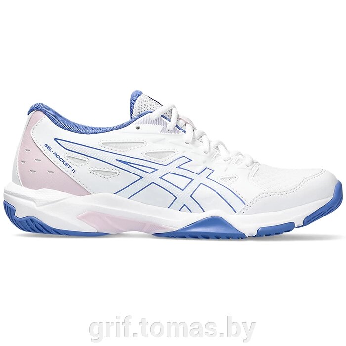 Кроссовки волейбольные женские Asics Gel-Rocket 11 (арт. 1072A093-102) от компании Интернет-магазин товаров для спорта и туризма ГРИФ-СПОРТ - фото 1