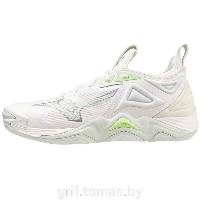 Кроссовки волейбольные женские Mizuno Wave Momentum 3 (белый)  (арт. V1GC231200) от компании Интернет-магазин товаров для спорта и туризма ГРИФ-СПОРТ - фото 1