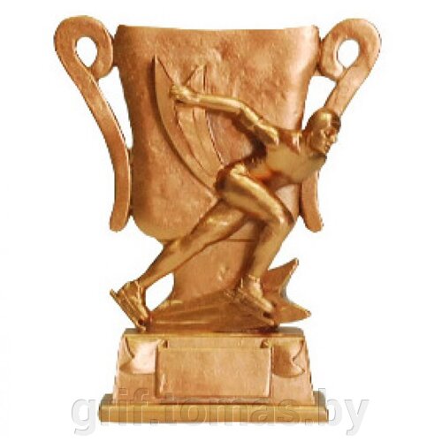 Кубок сувенирный Конькобежный спорт HX2351-B5 (золото) (арт. HX2351-B5)