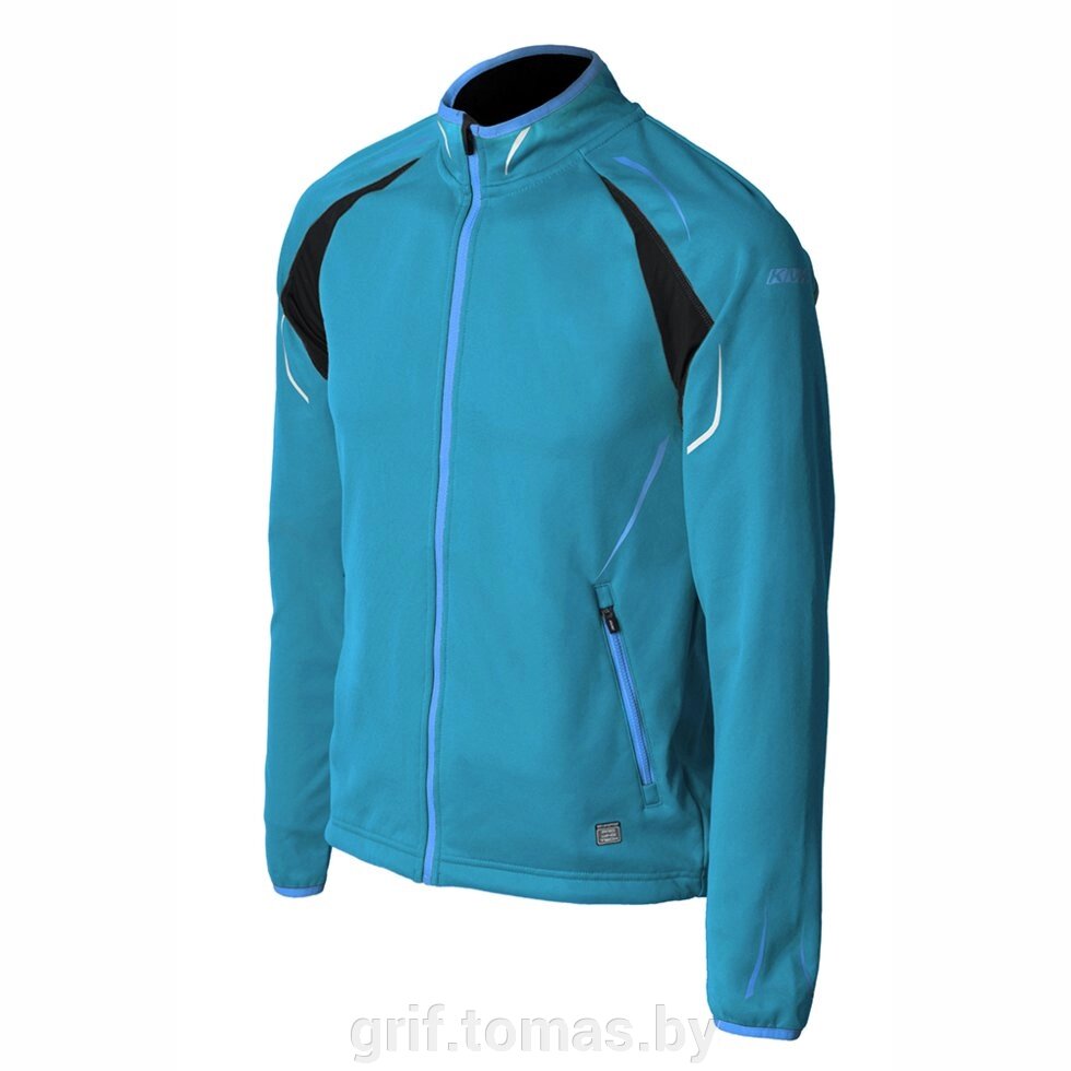 Куртка лыжная KV+ Cross (синий/черный) (арт. 9V110.8) от компании Интернет-магазин товаров для спорта и туризма ГРИФ-СПОРТ - фото 1