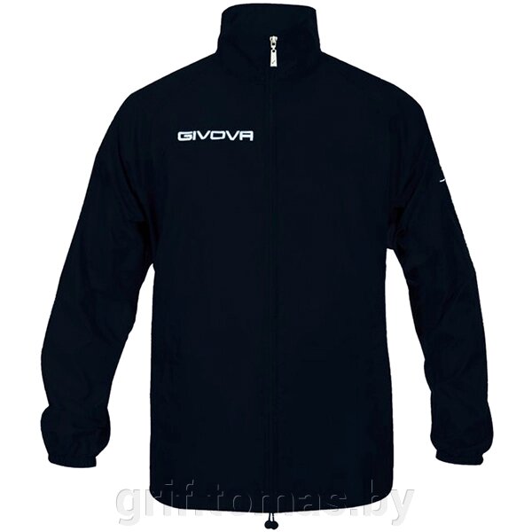 Куртка спортивная Givova Rain Basico (черный) (арт. RJ001) от компании Интернет-магазин товаров для спорта и туризма ГРИФ-СПОРТ - фото 1