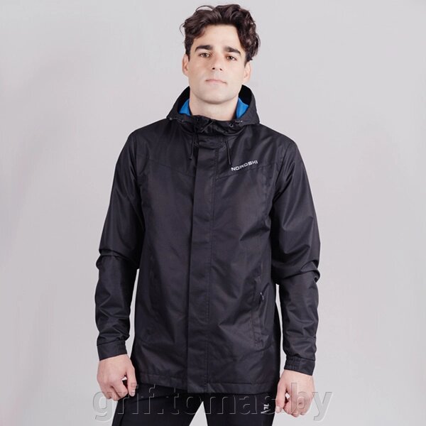 Куртка спортивная мужская Nordski Storm (черный) (арт. NSM462100) от компании Интернет-магазин товаров для спорта и туризма ГРИФ-СПОРТ - фото 1