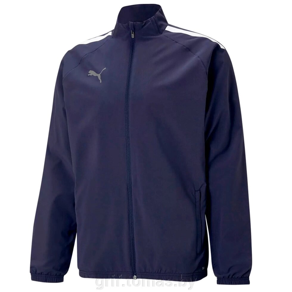 Куртка спортивная мужская Puma TeamLiga Sideline (темно-синий) (арт. 65725906) от компании Интернет-магазин товаров для спорта и туризма ГРИФ-СПОРТ - фото 1