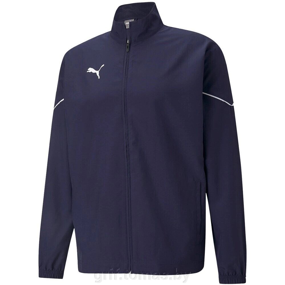 Куртка спортивная мужская Puma TeamRise Sideline (темно-синий) (арт. 65732606) от компании Интернет-магазин товаров для спорта и туризма ГРИФ-СПОРТ - фото 1