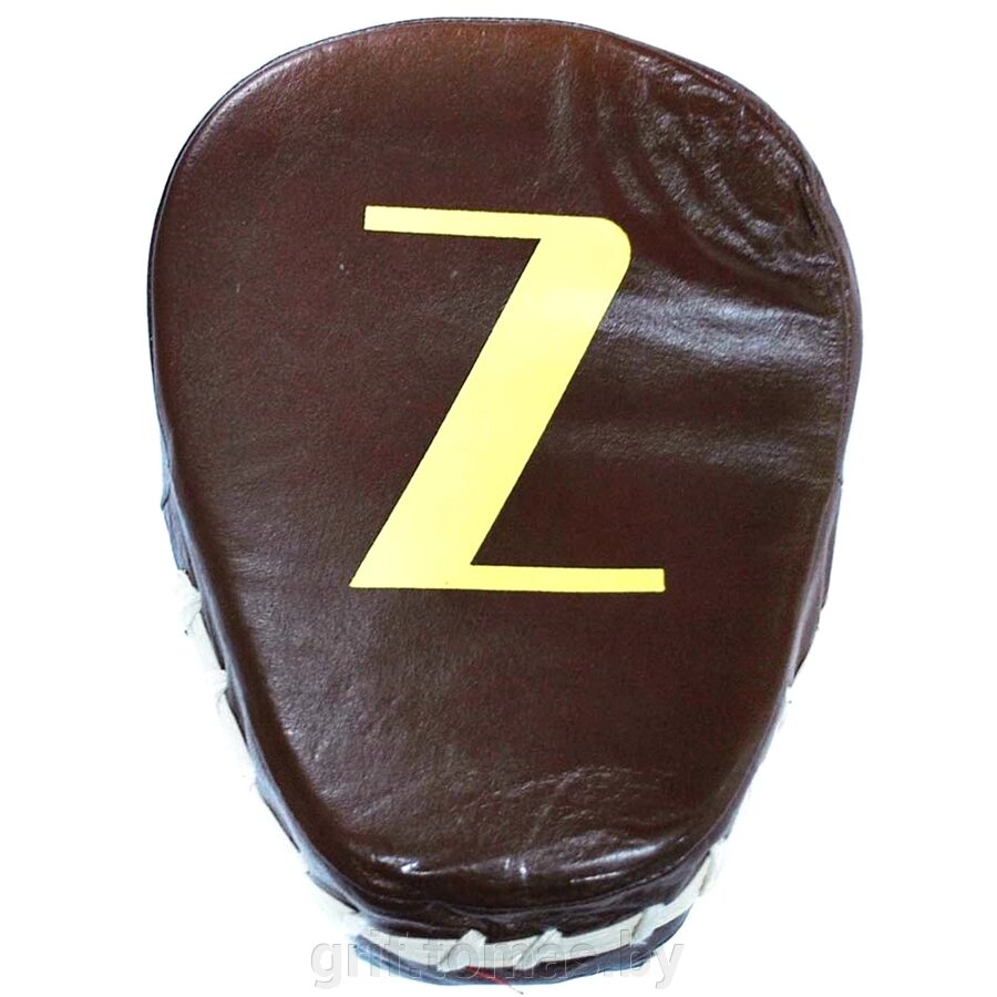 Лапа для единоборств изогнутая ZEZ Sport ПУ (арт. Vintage) от компании Интернет-магазин товаров для спорта и туризма ГРИФ-СПОРТ - фото 1