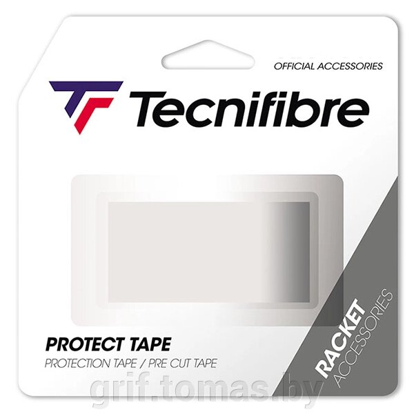 Лента защитная Tecnifibre Protect Tape ATP (белый) (арт. 54ATPPROTE) от компании Интернет-магазин товаров для спорта и туризма ГРИФ-СПОРТ - фото 1