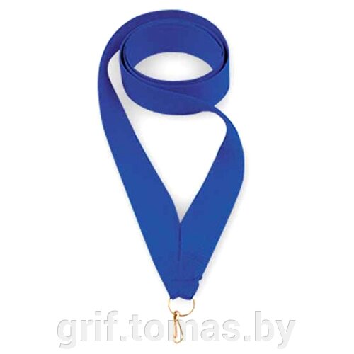Ленточка для медали GTsport 20 мм (синий) (арт. V2) от компании Интернет-магазин товаров для спорта и туризма ГРИФ-СПОРТ - фото 1