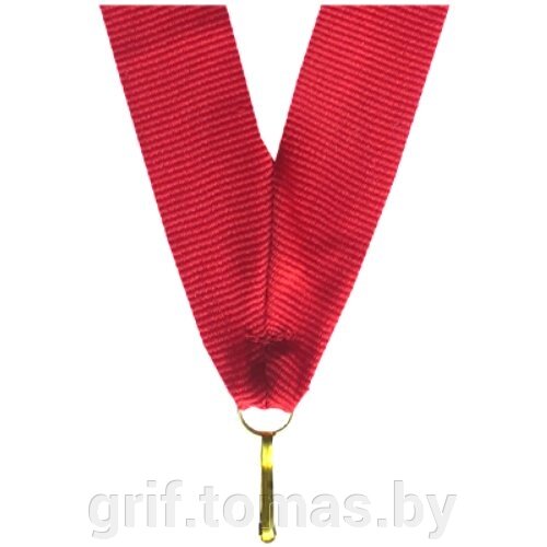 Ленточка для медали Tryumf 22 мм (арт. V2-R-22) от компании Интернет-магазин товаров для спорта и туризма ГРИФ-СПОРТ - фото 1
