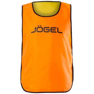 Манишка двухсторонняя детская Jogel (оранжевый/лаймовый) (арт. JGL-18757)