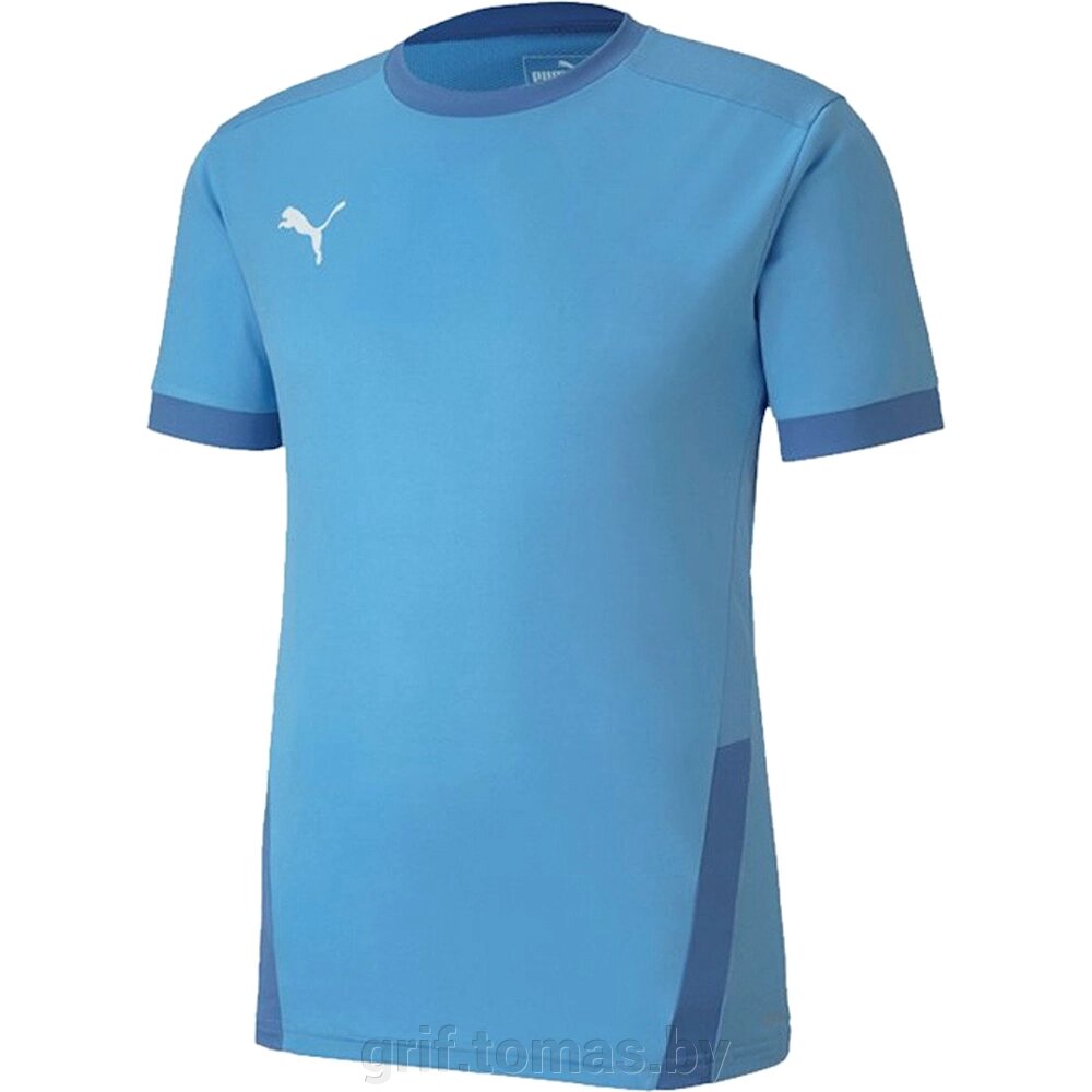 Майка игровая мужская Puma TeamGoal 23 (голубой) (арт. 70417118) от компании Интернет-магазин товаров для спорта и туризма ГРИФ-СПОРТ - фото 1