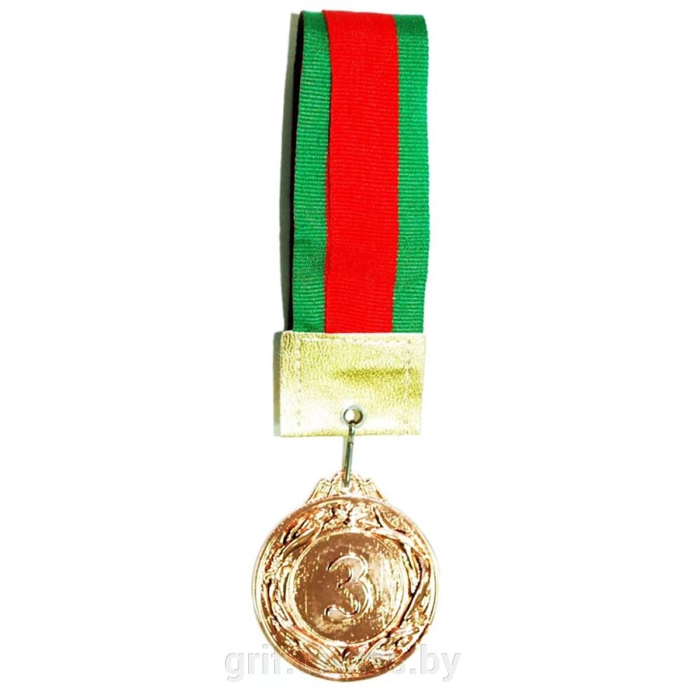 Медаль 4.0 см (бронза) (арт. 4sm) от компании Интернет-магазин товаров для спорта и туризма ГРИФ-СПОРТ - фото 1