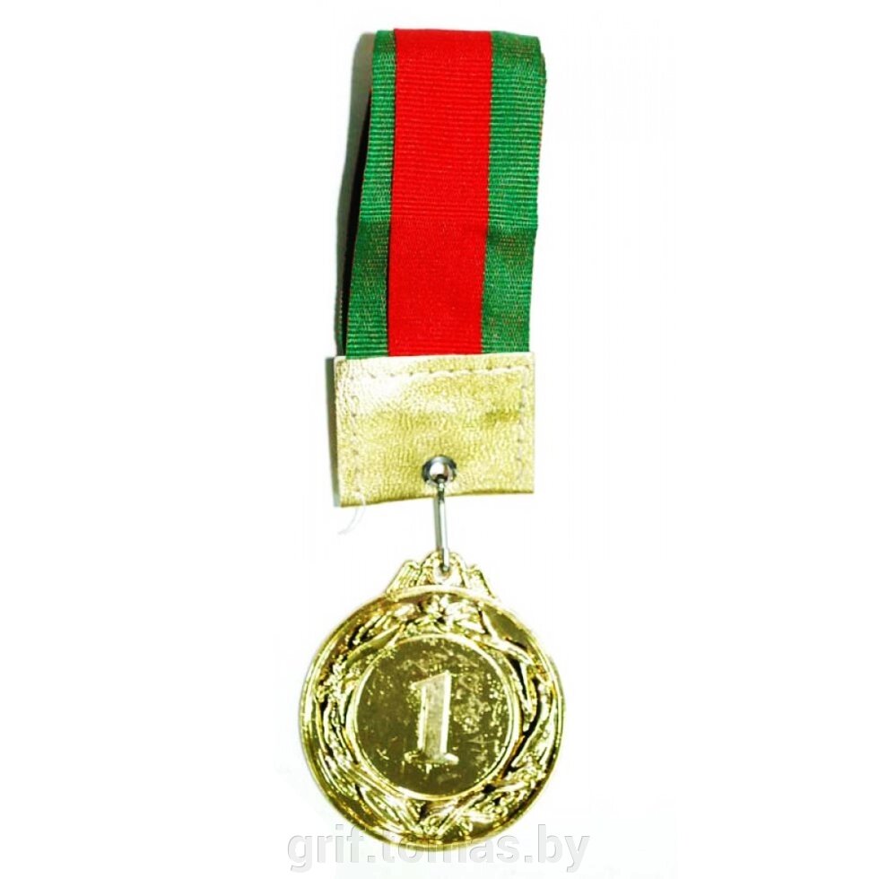 Медаль 4.0 см (золото) (арт. 4sm) от компании Интернет-магазин товаров для спорта и туризма ГРИФ-СПОРТ - фото 1