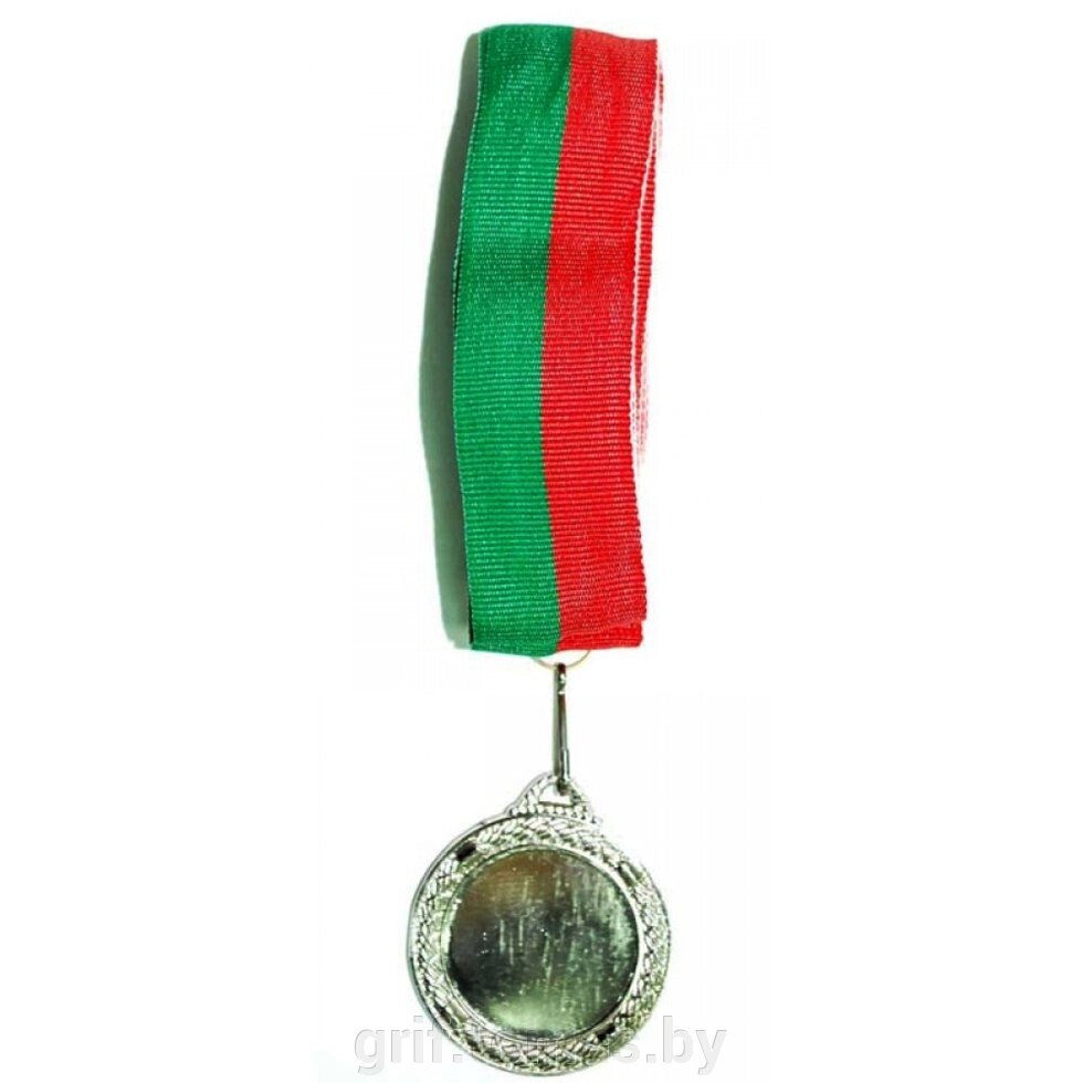 Медаль 4.5 см (серебро) (арт. 4,5-N) от компании Интернет-магазин товаров для спорта и туризма ГРИФ-СПОРТ - фото 1