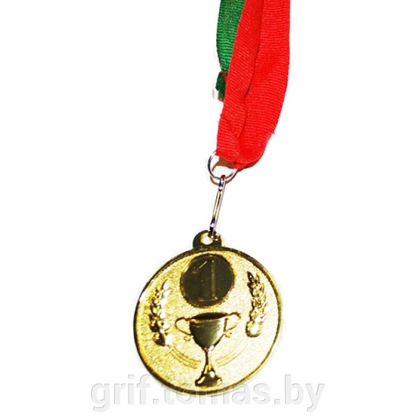 Медаль 5.0 см (золото) (арт. JB5162) от компании Интернет-магазин товаров для спорта и туризма ГРИФ-СПОРТ - фото 1