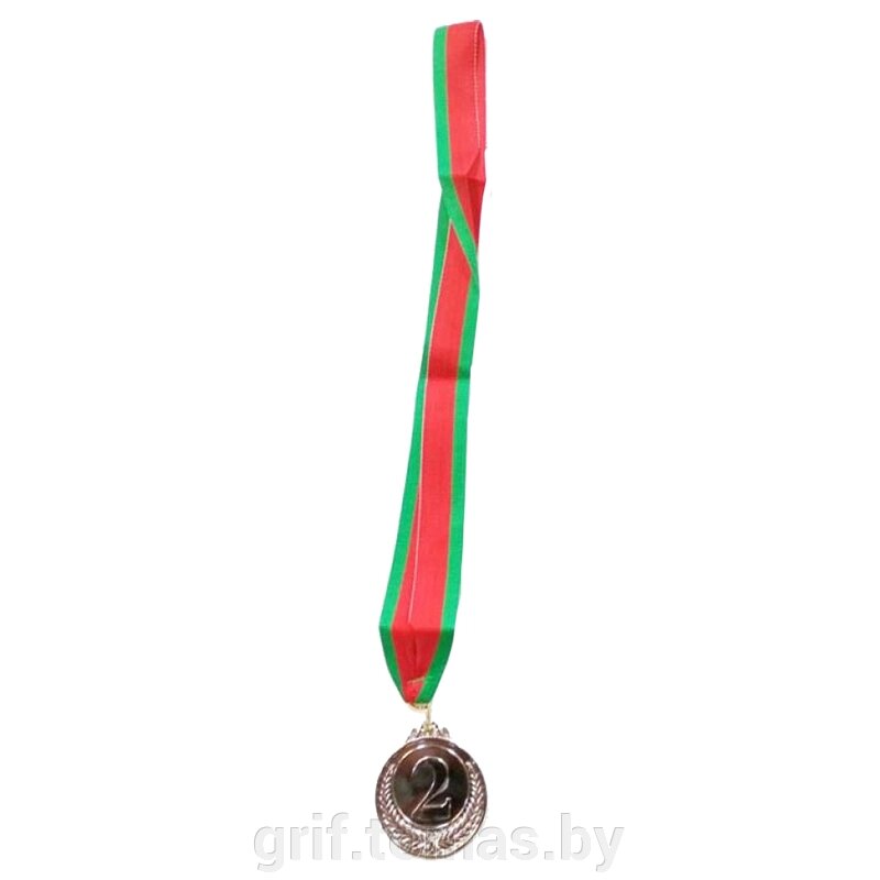 Медаль 5.2 см (серебро) (арт. 5,2-RIM) от компании Интернет-магазин товаров для спорта и туризма ГРИФ-СПОРТ - фото 1