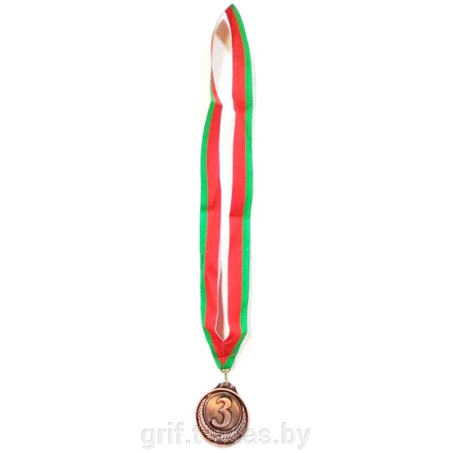 Медаль 6.0 см (бронза) (арт. 5,2-RIM-6) от компании Интернет-магазин товаров для спорта и туризма ГРИФ-СПОРТ - фото 1