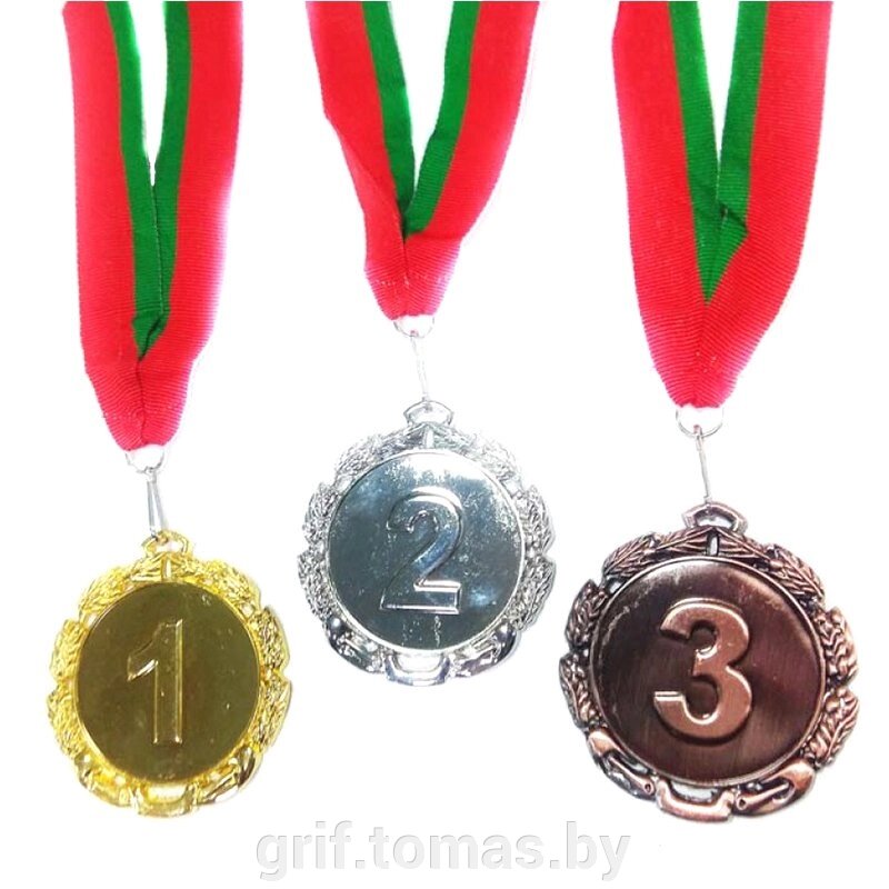 Медаль 6.0 см (бронза) (арт. 6,0sm) от компании Интернет-магазин товаров для спорта и туризма ГРИФ-СПОРТ - фото 1