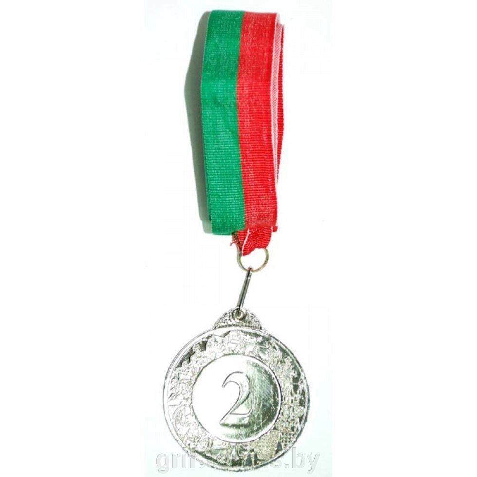 Медаль 6.5 см (серебро) (арт. 6,5sm) от компании Интернет-магазин товаров для спорта и туризма ГРИФ-СПОРТ - фото 1