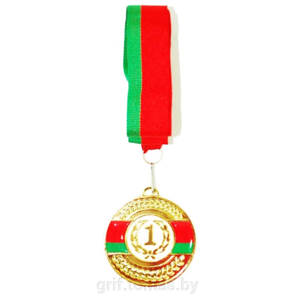 Медаль 6.5 см (золото) (арт. 5201-16-G) от компании Интернет-магазин товаров для спорта и туризма ГРИФ-СПОРТ - фото 1