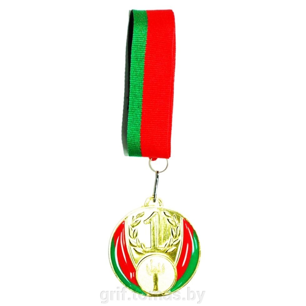 Медаль 6.5 см (золото) (арт. 5201-7-G) от компании Интернет-магазин товаров для спорта и туризма ГРИФ-СПОРТ - фото 1