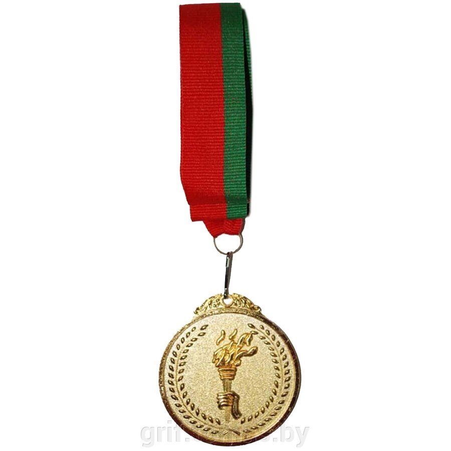 Медаль 6.5 см (золото) (арт. HJ-6.5-G) от компании Интернет-магазин товаров для спорта и туризма ГРИФ-СПОРТ - фото 1