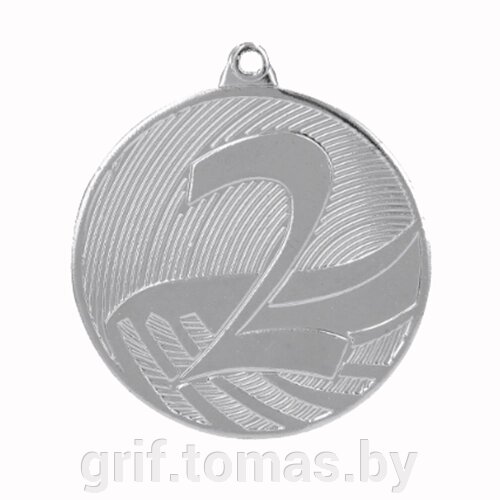 Медаль Tryumf 5.0 см (серебро) (арт. MD1292/S) от компании Интернет-магазин товаров для спорта и туризма ГРИФ-СПОРТ - фото 1