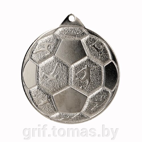 Медаль Tryumf 5.0 см (серебро) (арт. MMC8850/S) от компании Интернет-магазин товаров для спорта и туризма ГРИФ-СПОРТ - фото 1