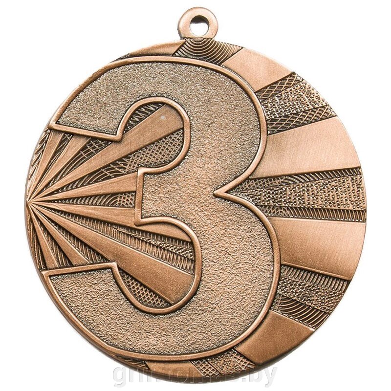 Медаль Tryumf 7.0 см (бронза) (арт. MMC7071/B) от компании Интернет-магазин товаров для спорта и туризма ГРИФ-СПОРТ - фото 1