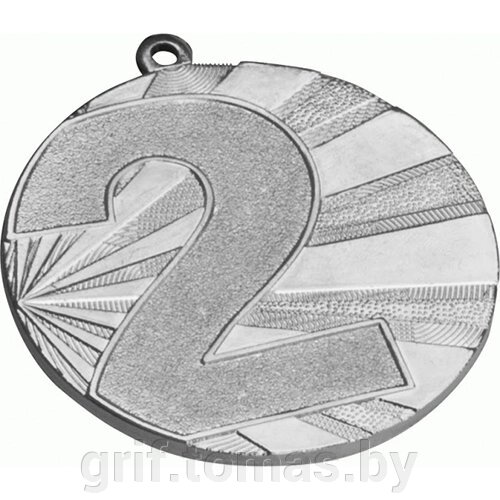 Медаль Tryumf 7.0 см (серебро) (арт. MMC7071/S) от компании Интернет-магазин товаров для спорта и туризма ГРИФ-СПОРТ - фото 1